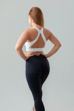 Damskie legginsy fitness GYM-LADY YUNE black - wysoka jakość - tył inna perspektywa