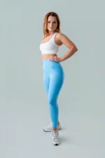 Damskie legginsy fitness GYM-LADY YUNE blue - wysoka jakość 4